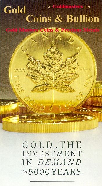 Canadian Gold Maple Leaf Coin Picture - GoldmastersUSA