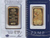 Pamp Swiss gold bar picture - Goldmasters USA